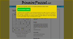 Desktop Screenshot of binairepuzzel.net